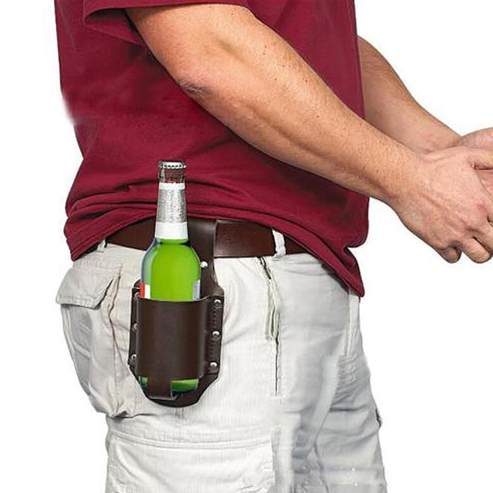 Bier Fles Opberger in Holster